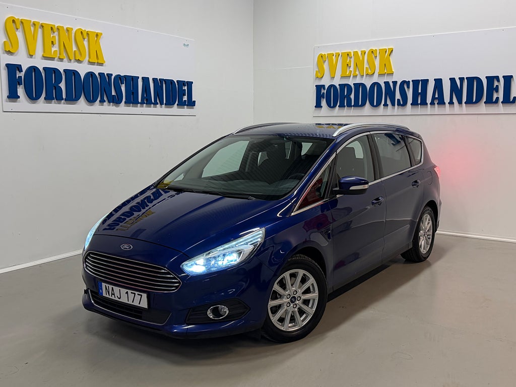 Ford S-Max 2.0 TDCi AWD Powershift Business 7-Sits Euro 6