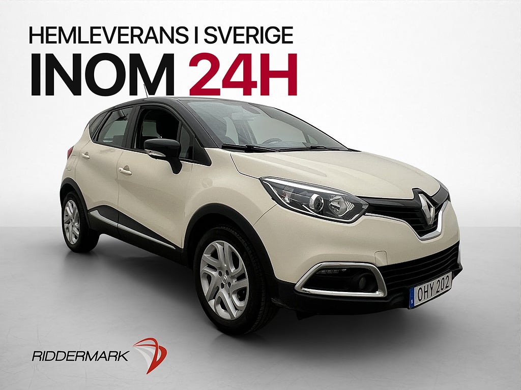 Renault Captur 0.9 TCe Energy 2-Brukare Navi Låg-Skatt