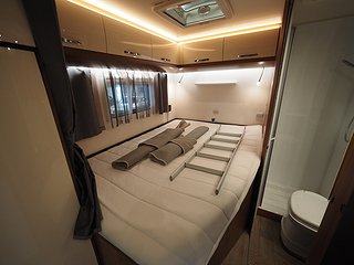 Husbil-halvintegrerad Hobby Optima De Luxe T65 HFL 17 av 18