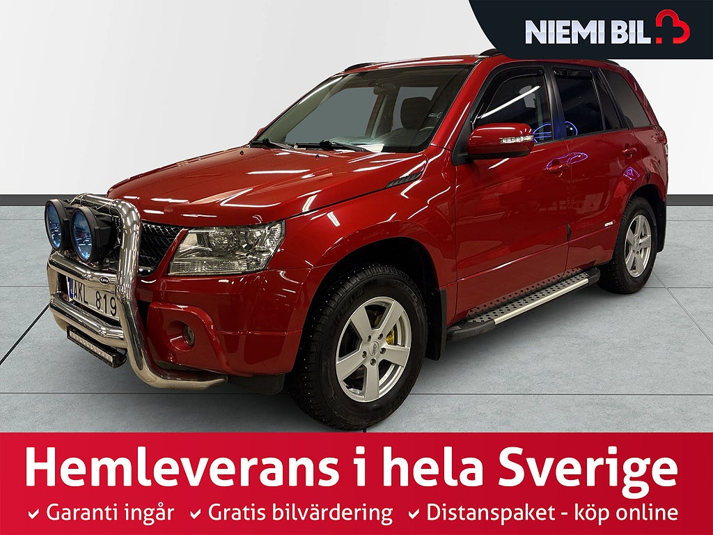 Suzuki Grand Vitara 5-dörrar 2.4 4WD Drag/MoK-Värm/SoV-Däck/Kedja