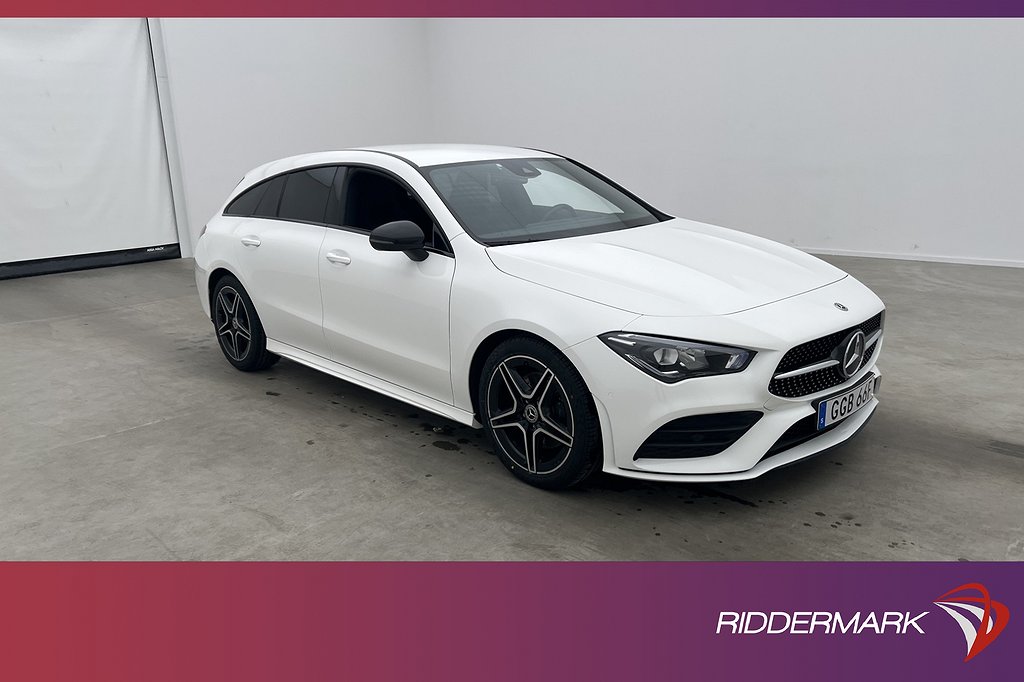 Mercedes-Benz CLA 200 d SB 150hk AMG Kamera Widescreen Drag