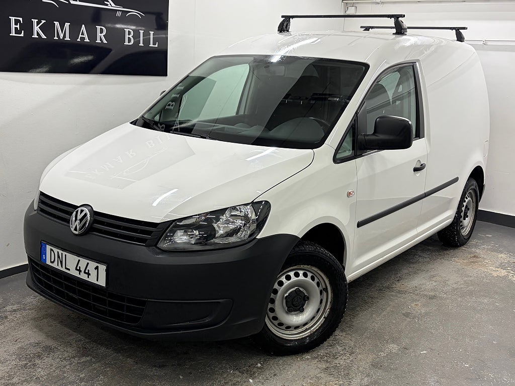 Volkswagen Caddy Skåpbil 1.6 TDI|Drag|Ny-serv|Ny-bes|D-värmare