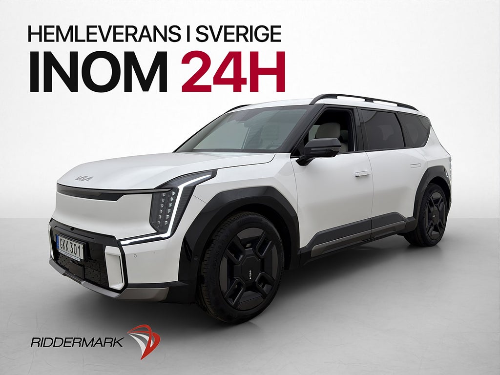 Kia EV9 AWD GT-Line 7-Sits Pano Drag Skinn 360° HUD Meridian