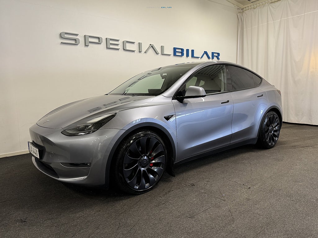 Tesla Model Y Performance Quicksilver Dragkrok Leasbar