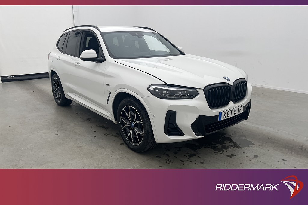 BMW X3 xDrive30e 292hk M Sport HiFi Kamera Navi Drag MOMS