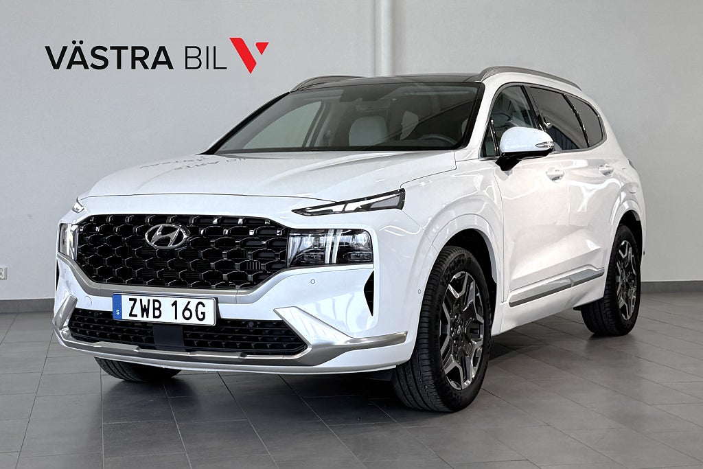 Hyundai Santa Fe PHEV AWD Luxury-Line | Glastak | 7-Sits | Remote Smart!