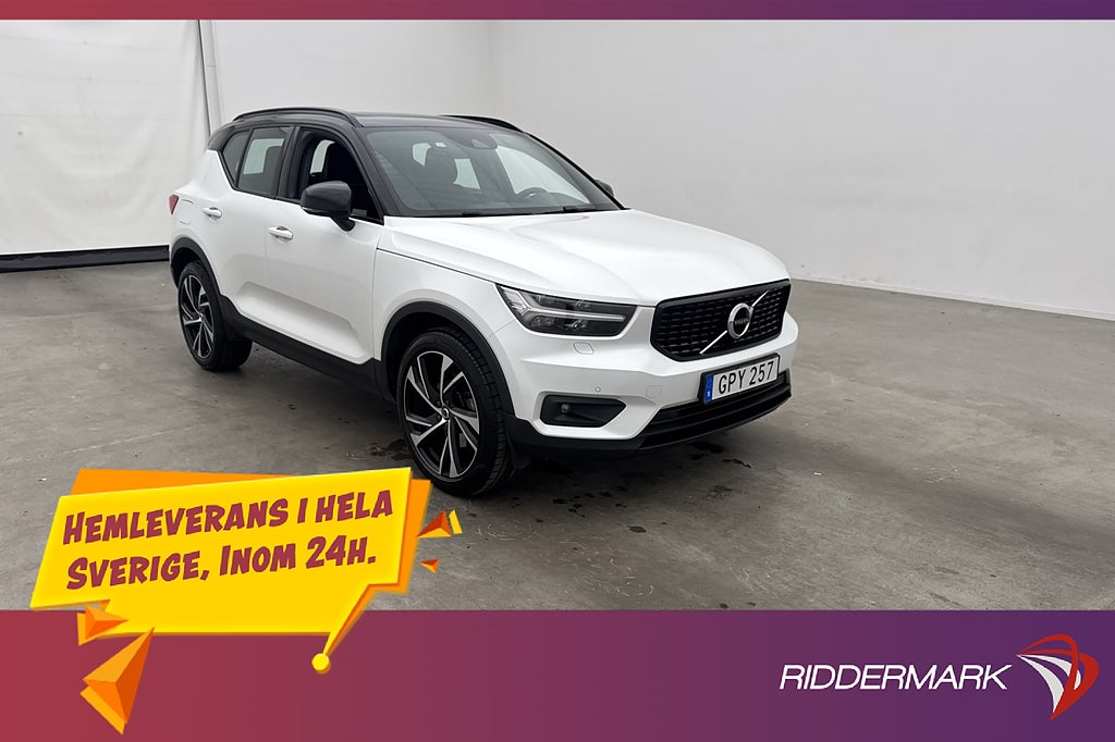 Volvo XC40 D4 AWD R-Design Pano Värmare Drag Kamera CarPlay