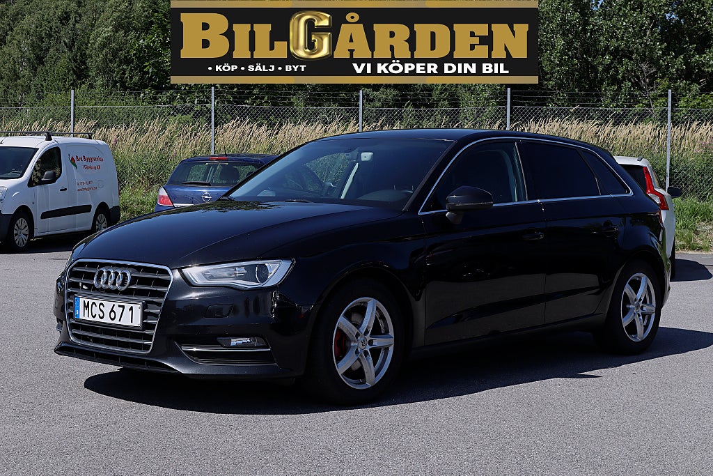 Audi A3 Sportback 2.0 TDI S Tronic 150hk Navi 3,45%Ränta