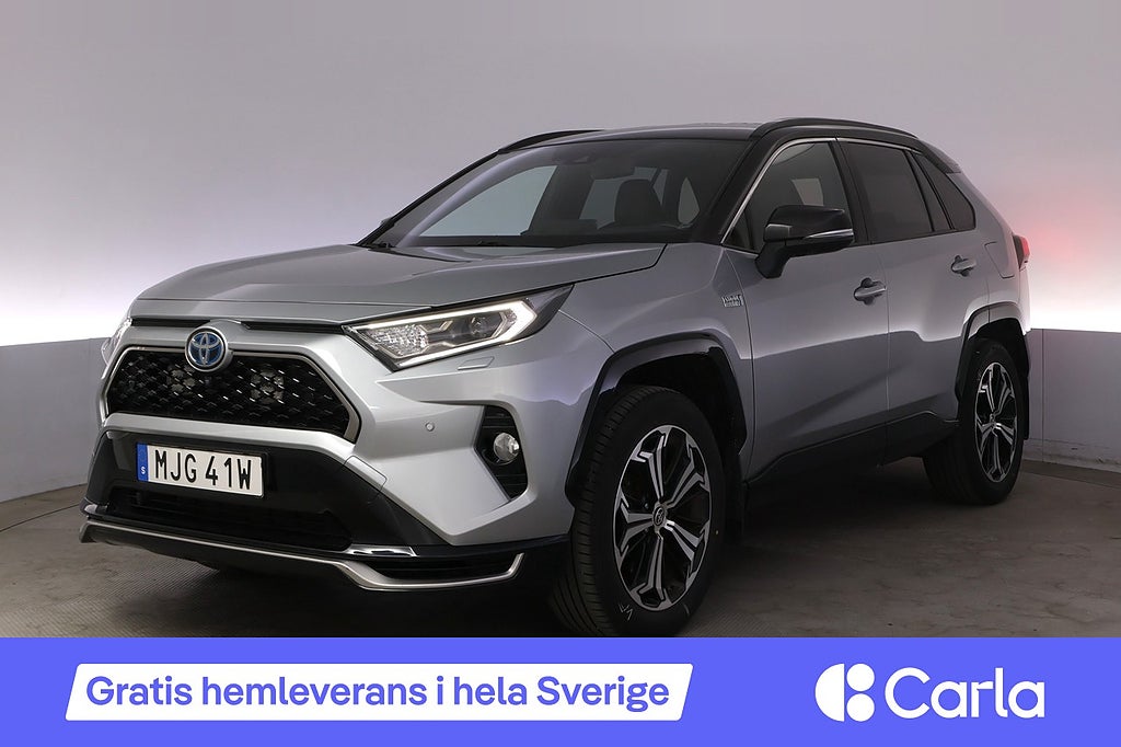 Toyota RAV4 Plug-in AWD Style Premium Läder JBL 360 HUD Drag