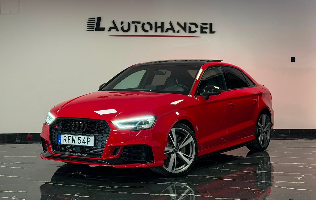 Audi RS3 RS 3 Sedan S Tronic Comfort Euro 6 Pano Cockpit 400Hk