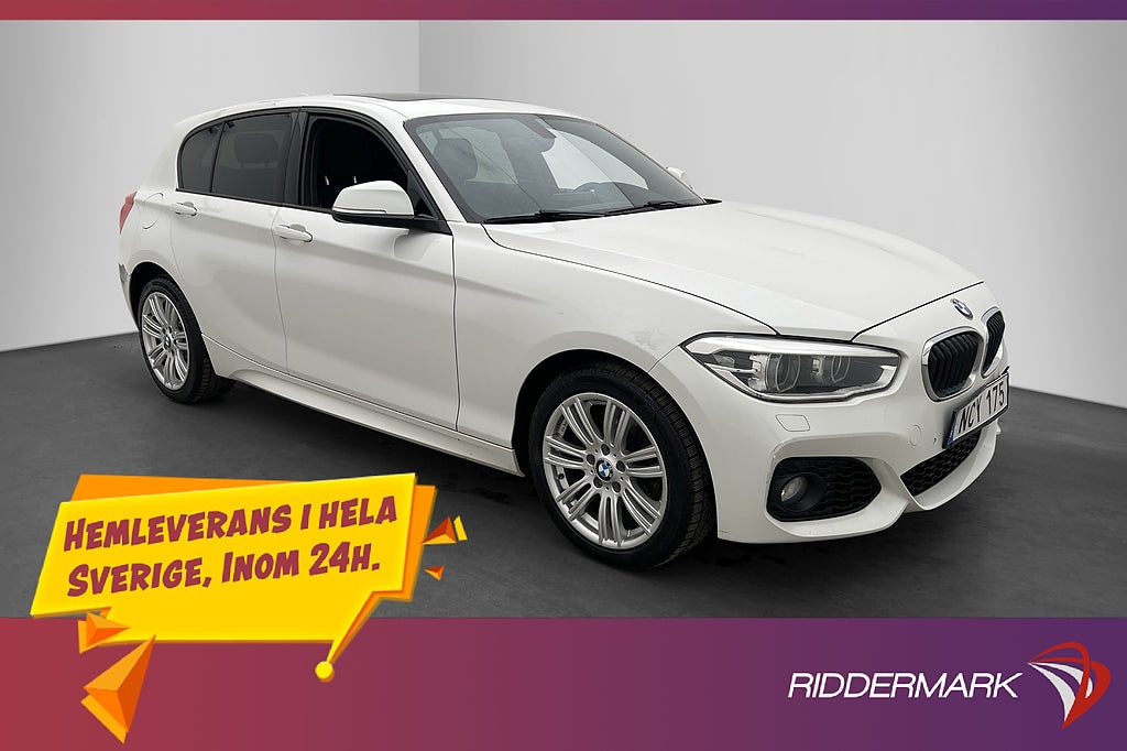 BMW 120 d xDrive 190hk M Sport Taklucka 0,45L/mil