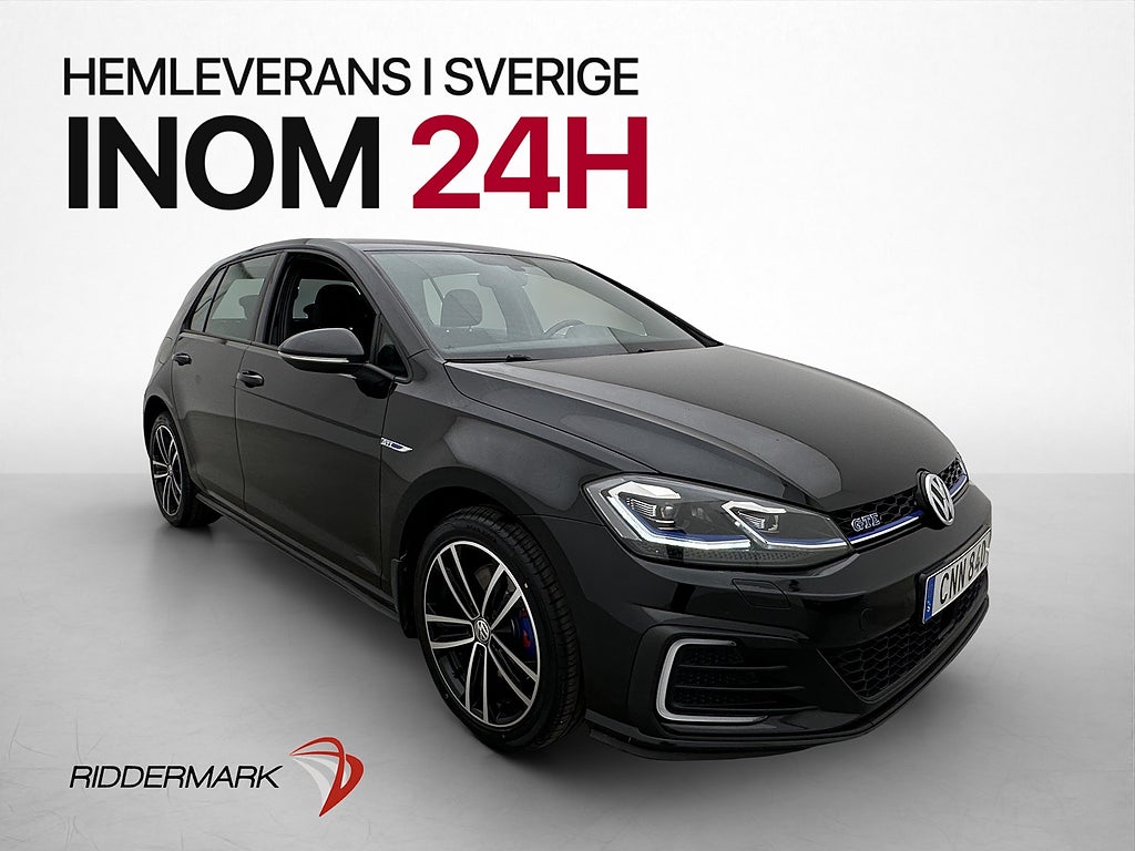 Volkswagen Golf GTE 204hk MOMS Cockpit P-Sensorer CarPlay