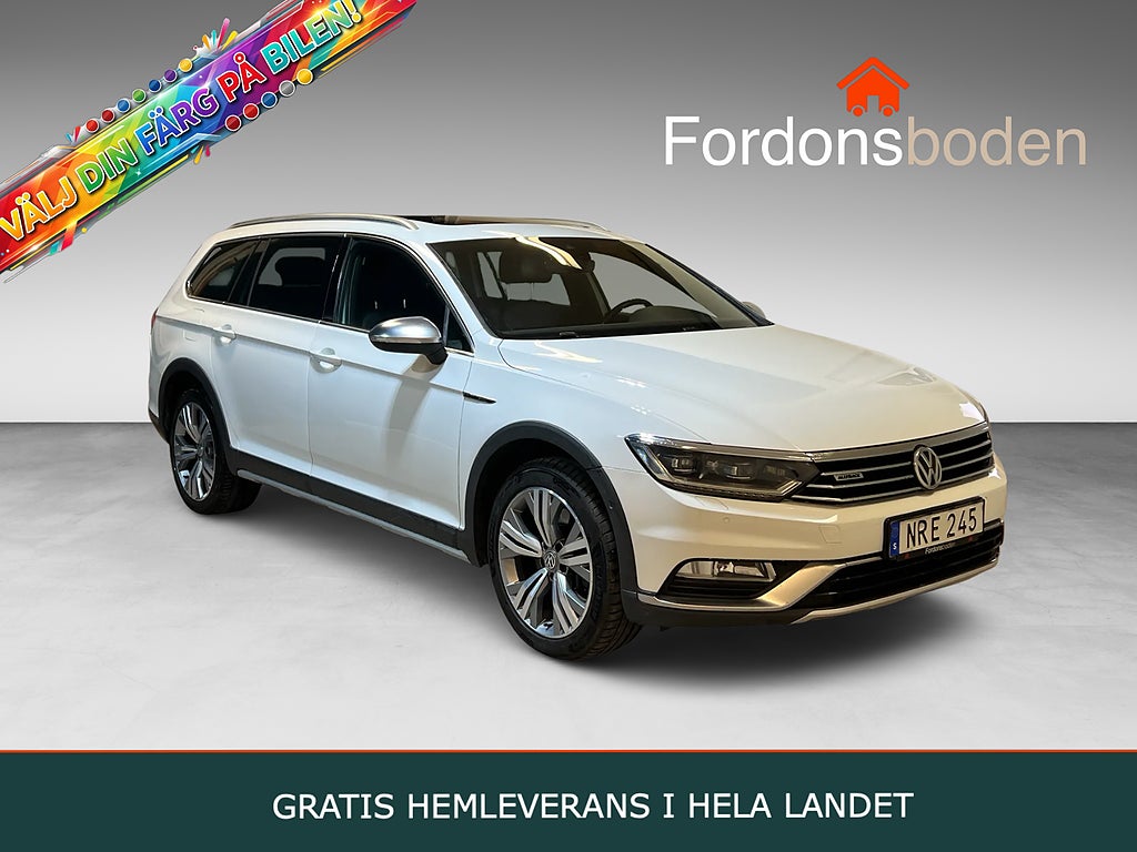 Volkswagen Passat Alltrack 2.0 TDI 4M Cockpit Drag Pano D-Värm Navi 240hk