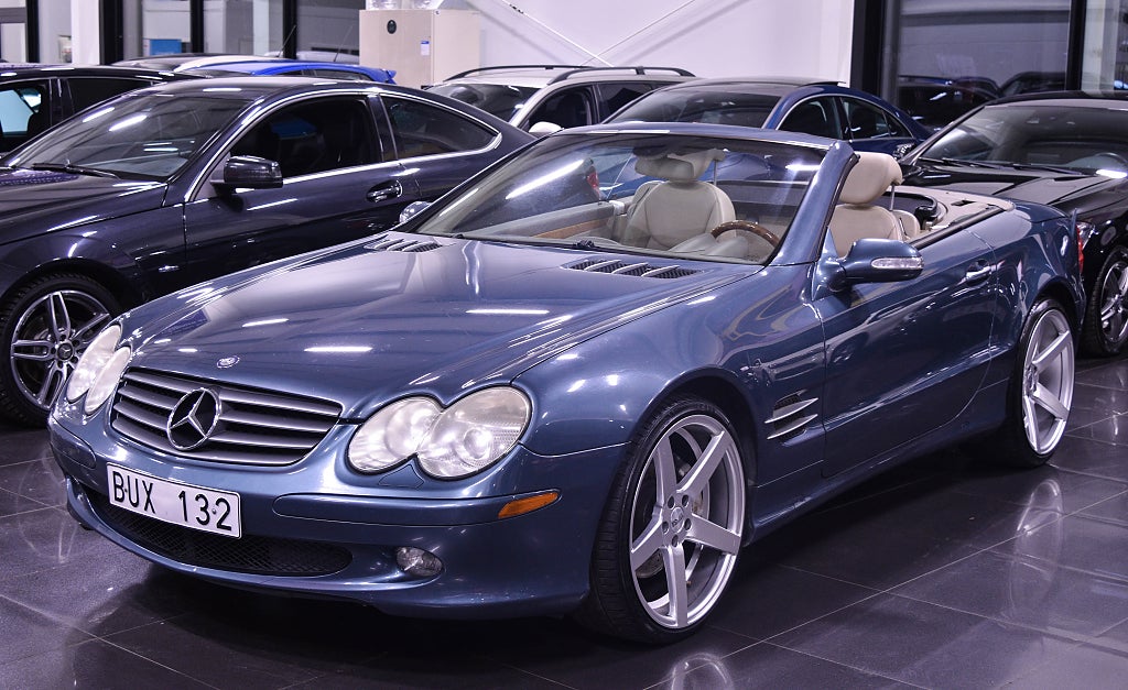 Mercedes-Benz SL 500 5G-Tronic|V8 Panoramaglastak|Nybesiktad|Imaz20