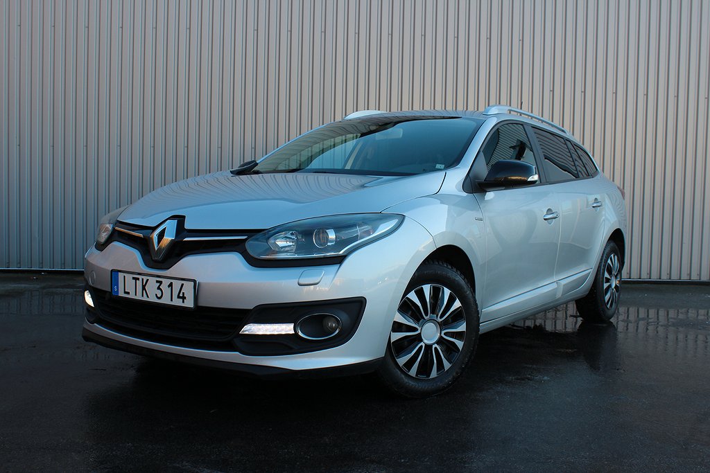 Renault Mégane Grandtour 1.5 dCi LIMITED 110 HK /Drag/Sens/