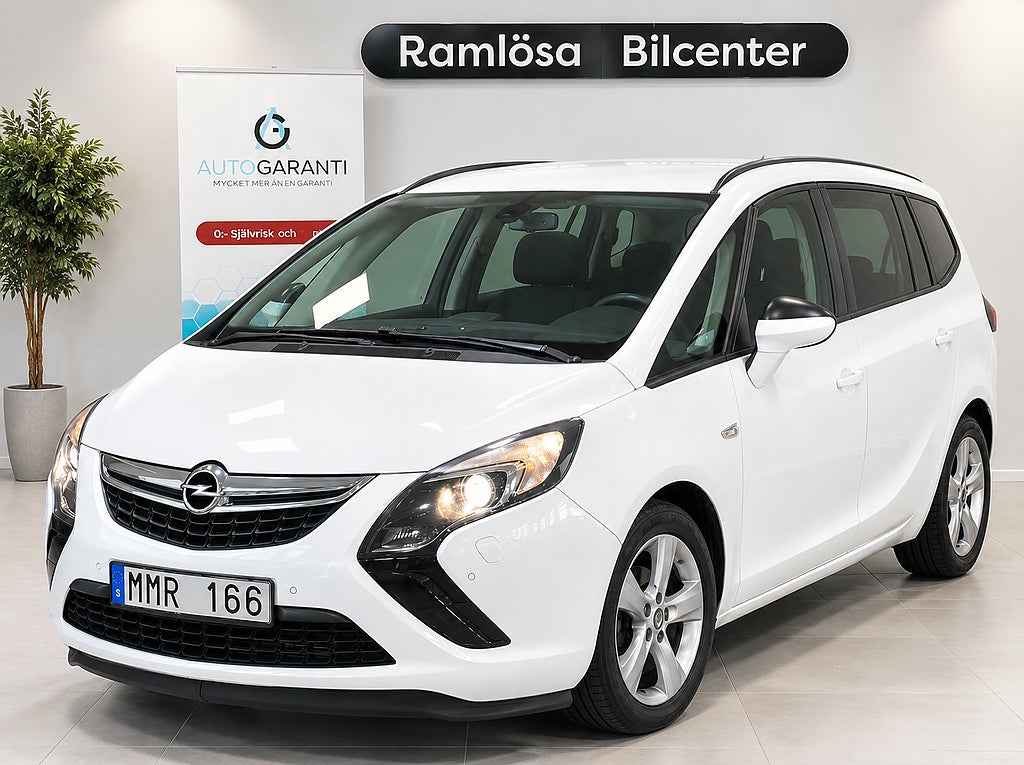 Opel Zafira Opel Zafira Tourer 1.6  Eu 6 Minubuss 7 sittplat