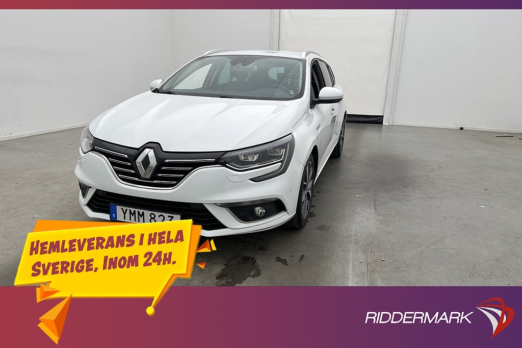 Renault Mégane Sport Tourer 1.2 TCe 132hk Kamera Halvskinn