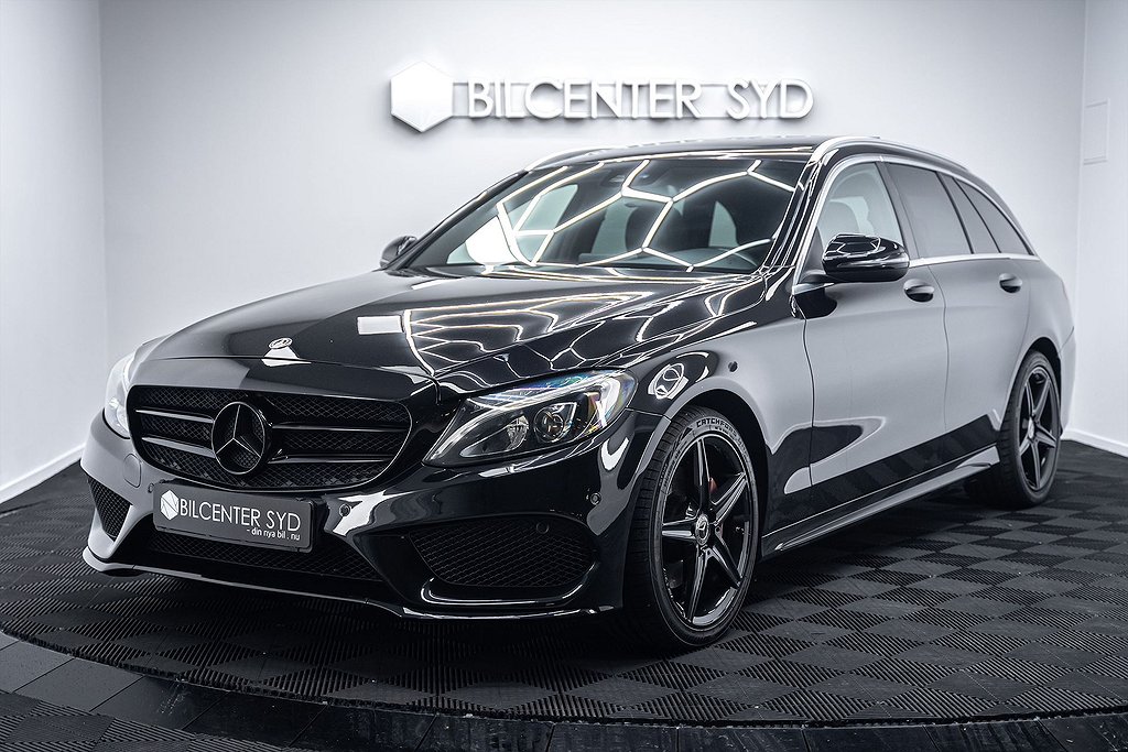 Mercedes-Benz C 220 d|9G-Tronic|AMG Line|Panorama|Burmester|170hk|