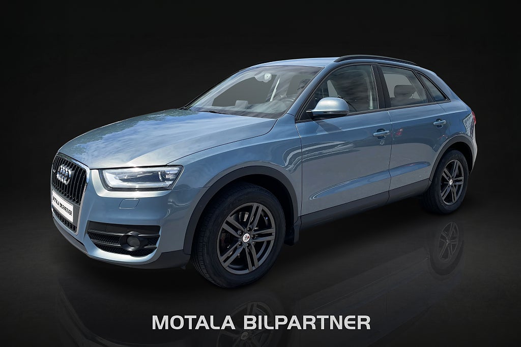 Audi Q3 2.0 TDI Quattro | S-Line | Dragkrok | Pedantskött 