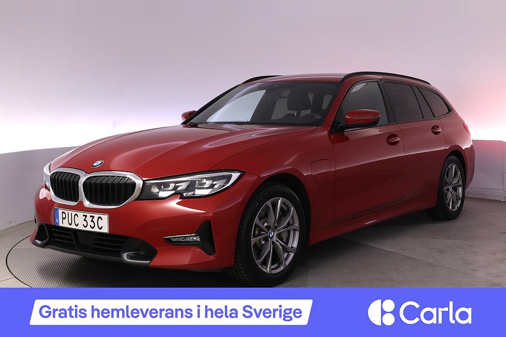 BMW 330e Touring Sportline Drag Kamera Nav Rattvärme