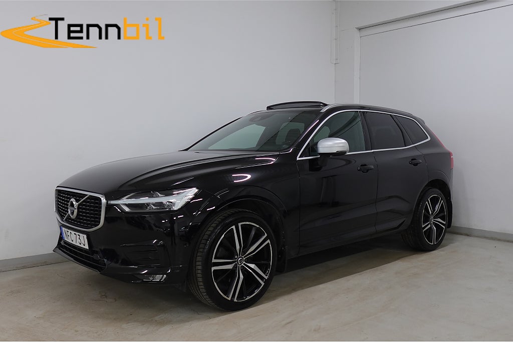 Volvo XC60 T5 AWD R-Design 360° Kamera Pano Drag P-Värme Adp-F H/K