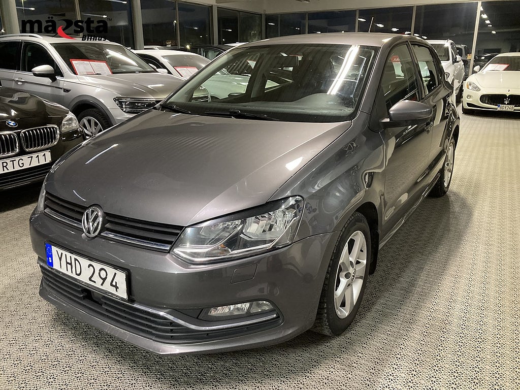Volkswagen Polo 1.2 TSI (90hk) BMT Automat  Svensksåld