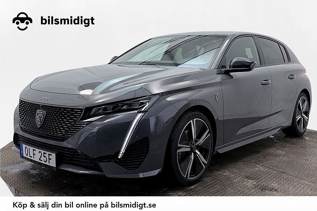 Peugeot 308 1.2 PureTech GT Läder/Alcantara 360° Nav CarPlay
