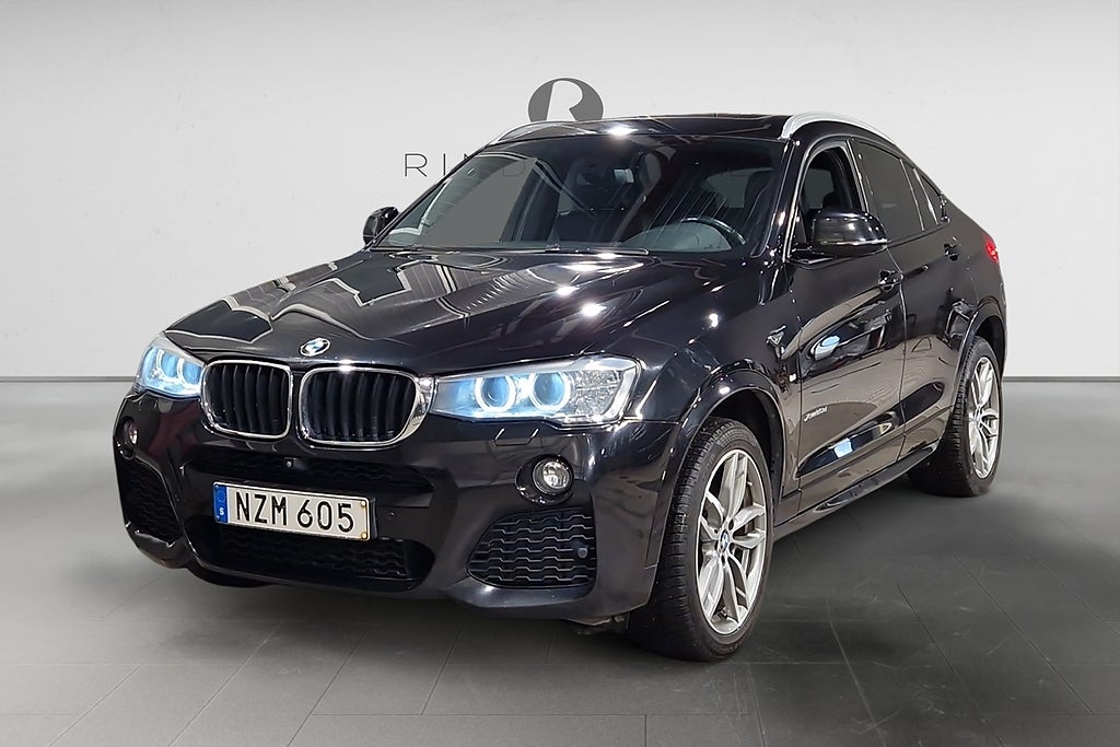 BMW X4 xDrive20d 190 HK AUT M-SPORT DRAG D-VÄRM SKINN NAVI