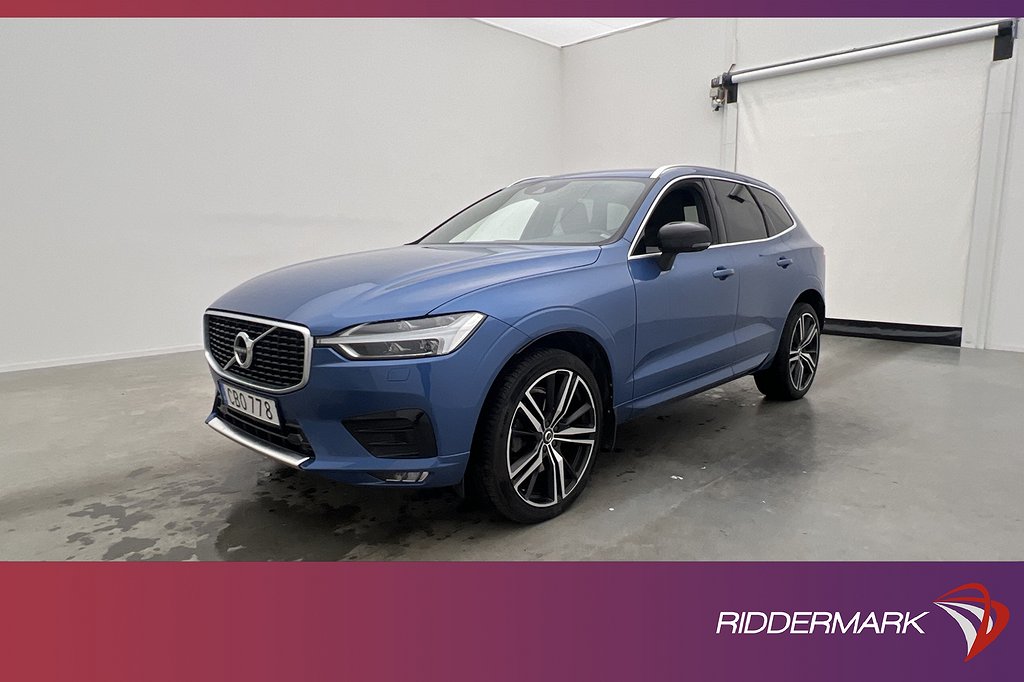 Volvo XC60 T6 AWD 310hk R-Design Värm H/K 360 Navi Drag MOMS