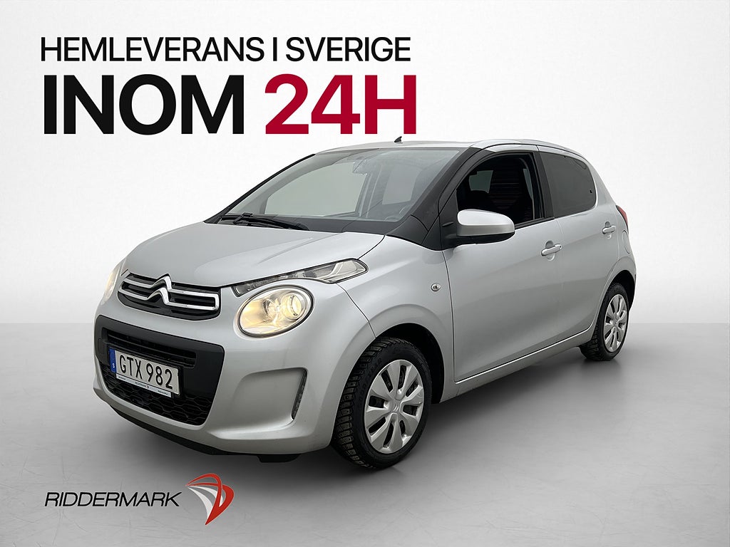 Citroën C1 1.0 69hk 3-Brukare 0.38 l/mil Låg-Årsskatt
