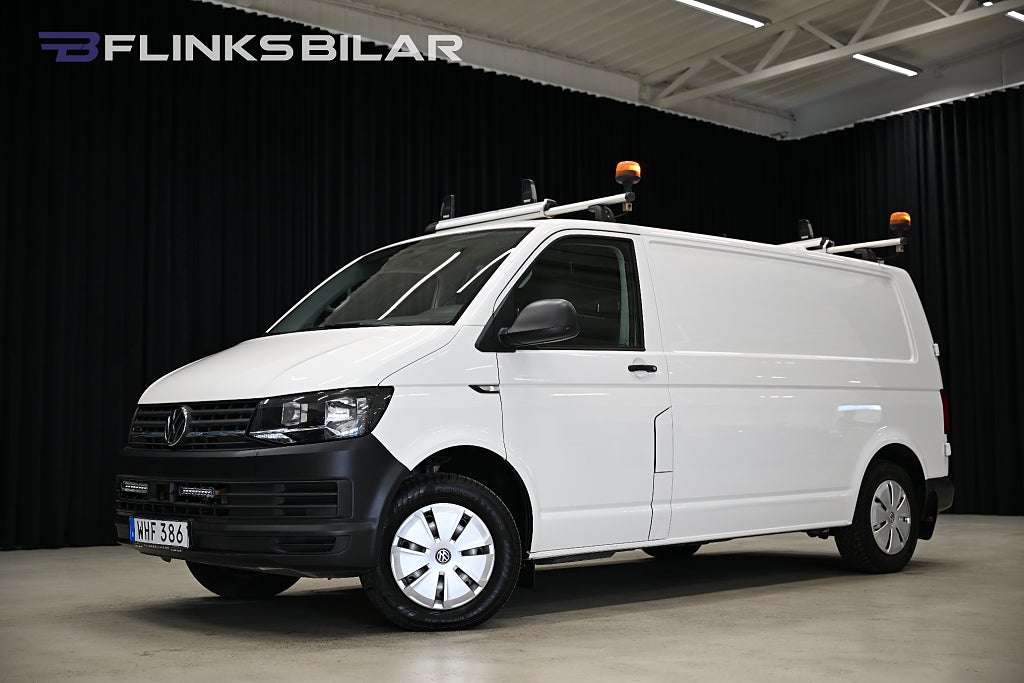 Volkswagen Transporter 4Motion 150HK L2|Servicebil|Inredd|Drag|Värmare|SeUtr!!