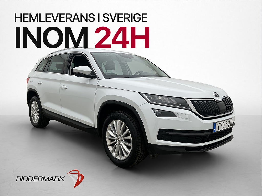 Skoda Kodiaq 190hk 4x4 Business 7-Sits Kamera Värmare Drag
