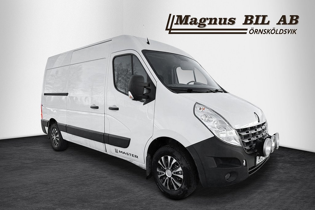 Renault Master 3.5 T 2.3 dCi Drag Värmare Moms Högskåp 5,99%RÄNTA