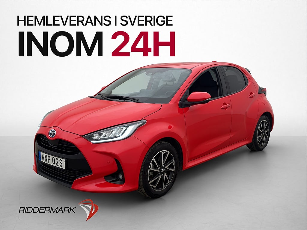 Toyota Yaris Active Plus Hybrid 1 brukare CarPlay Adaptiv-f