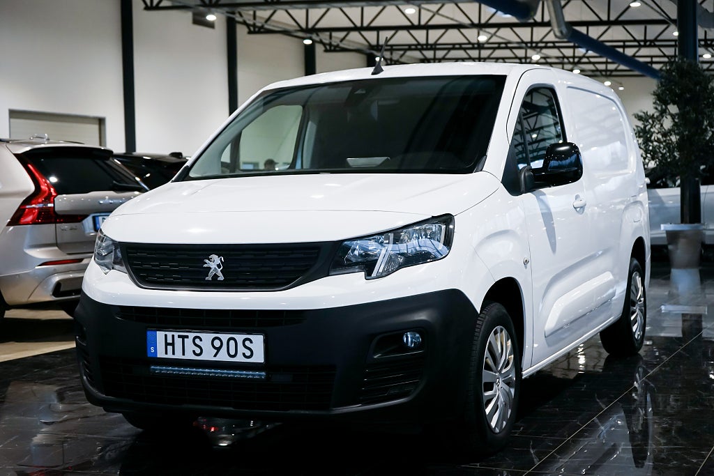 Peugeot Partner Utökad Last 1.5 BlueHDi 130 AUT 3-Sits Drag 