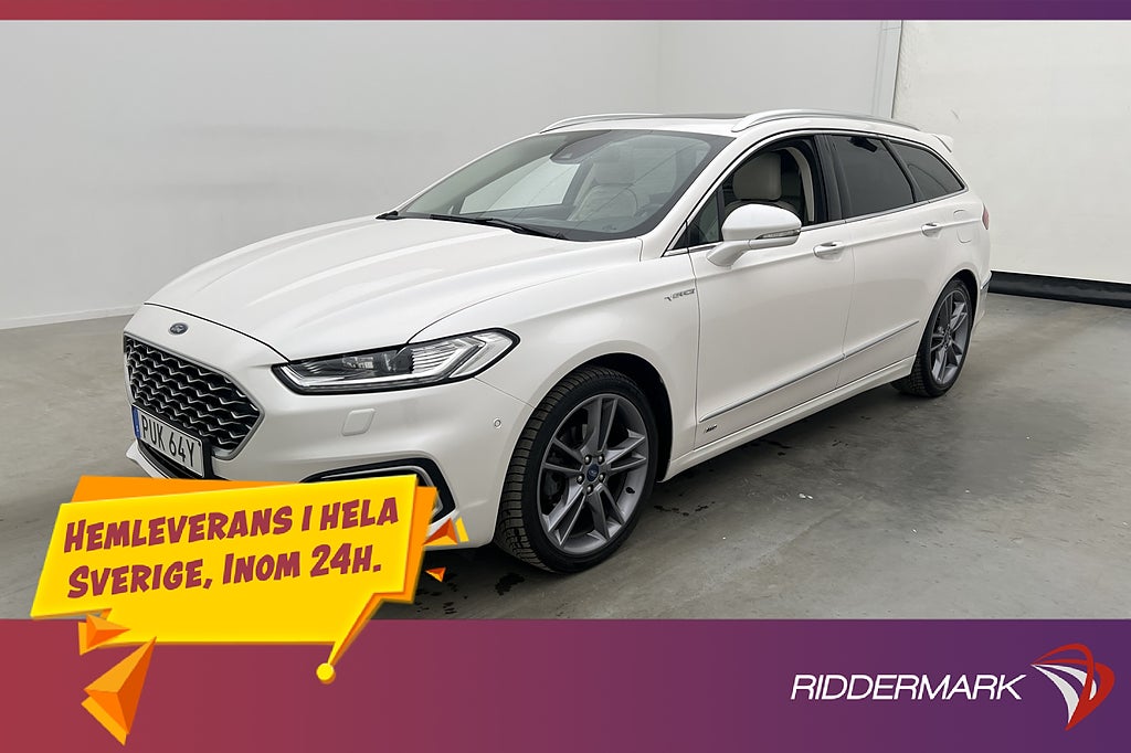 Ford Mondeo AWD 190hk Vignale Läder Pano Blis Adaptiv Drag