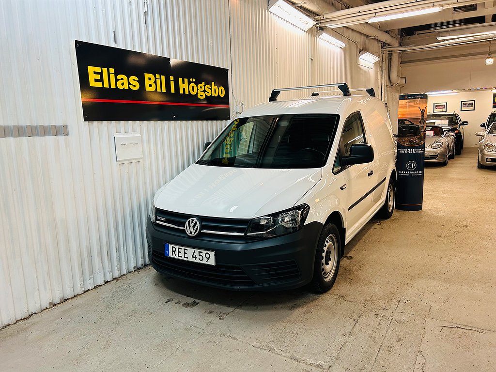 Volkswagen Caddy Skåpbil 1.4 TGI CNG Euro 6,Svensksåld