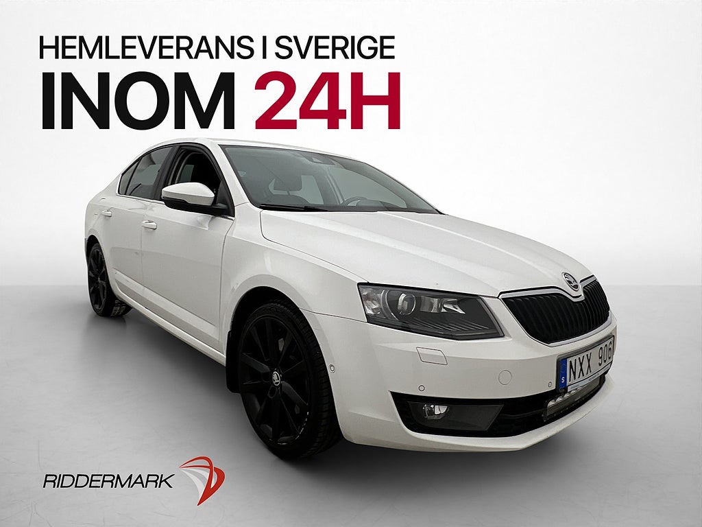 Skoda Octavia 1.8 TSI Elegance Värmare CANTON Navi Drag