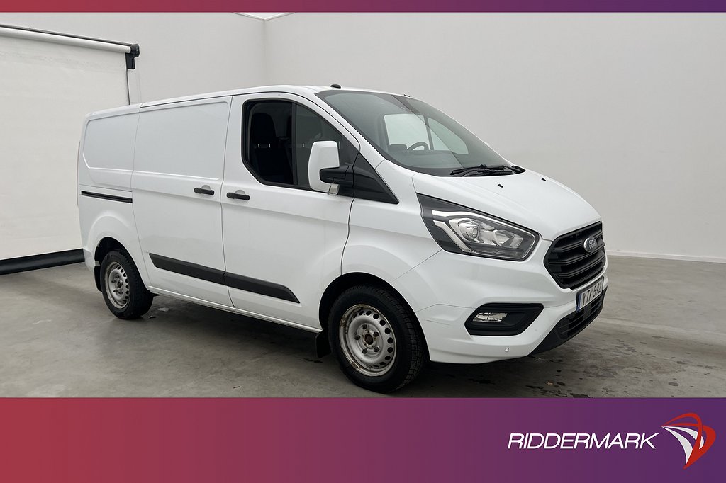 Ford Transit Custom 2.0TDCi Värmare B-Kamera 3-Sits Moms