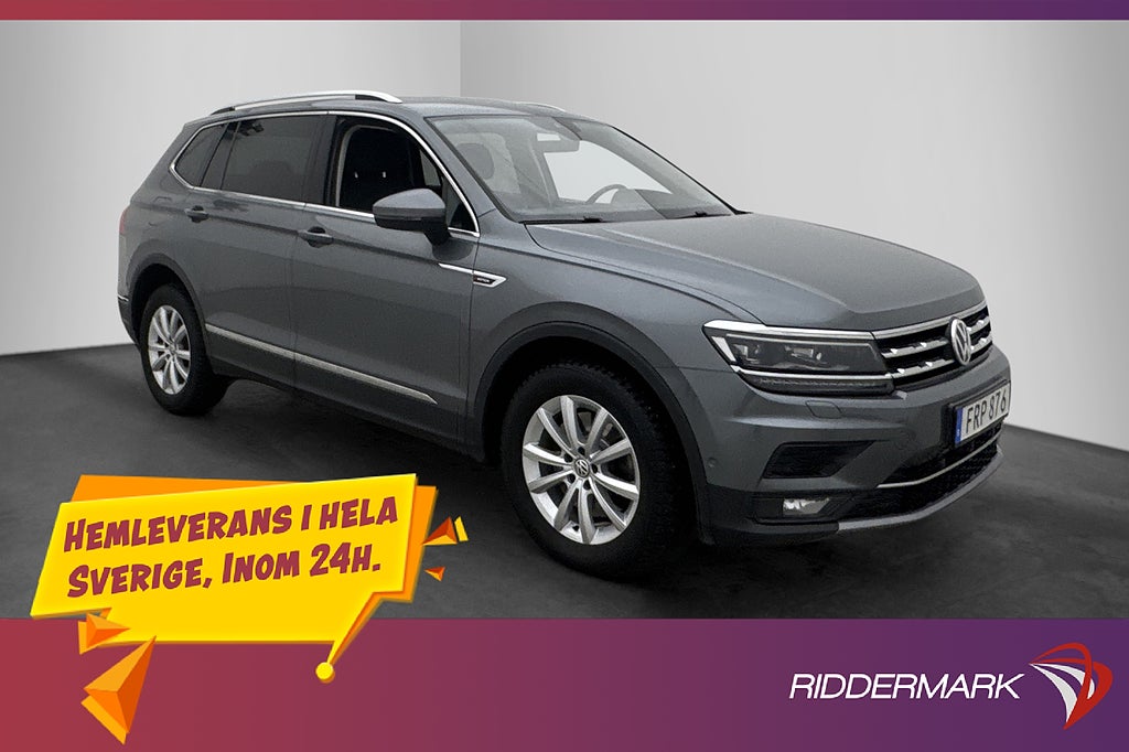 Volkswagen Tiguan Allspace 2.0 TDI 4M GT 7-Sits Cockpit 360°