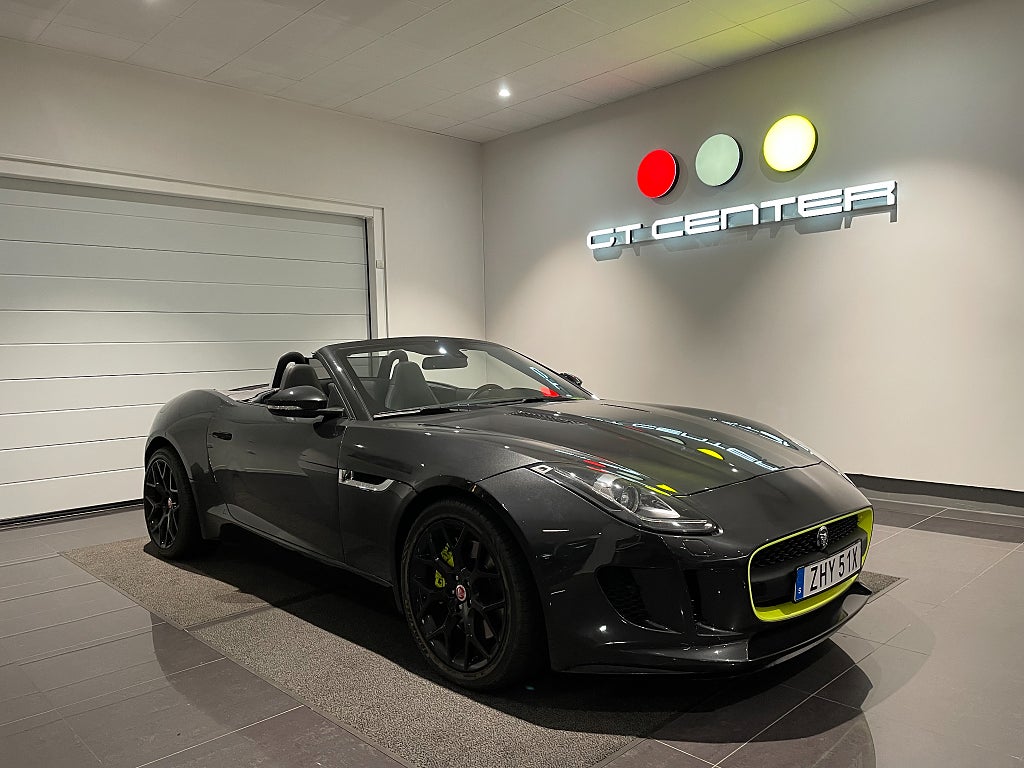 Jaguar F-Type V6 3.0 Sportavgas Cabriolet 340hk