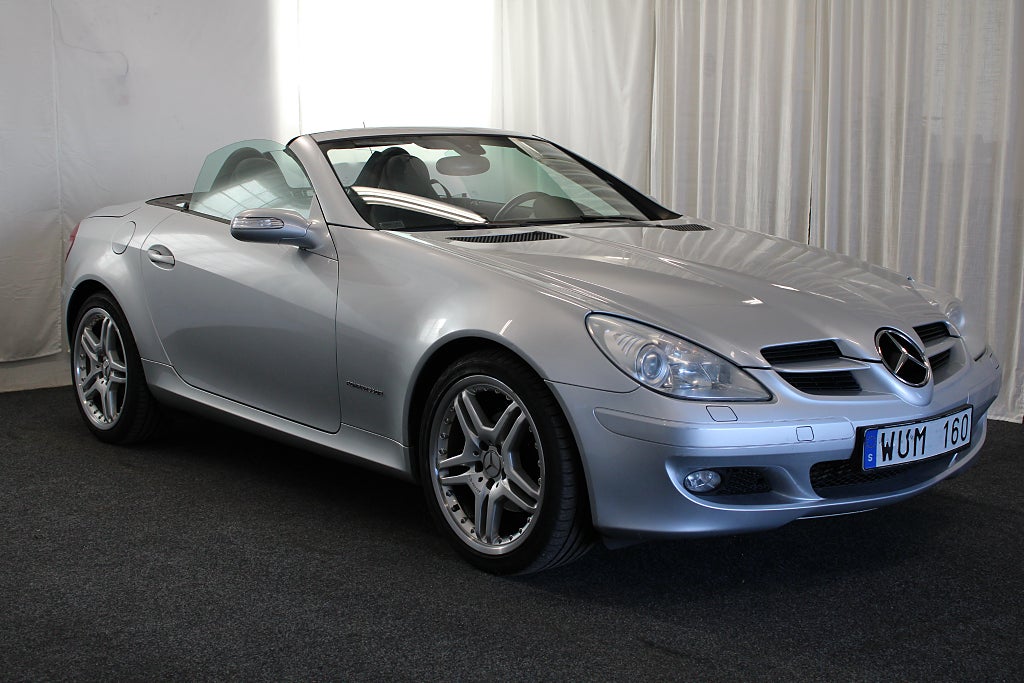 Mercedes-Benz SLK 200 Kompressor 163hk | Svensksåld | Lågmil | AMG Fälgar