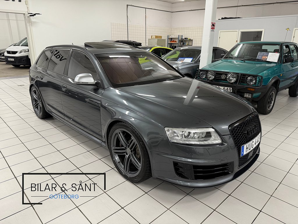 Audi A6 RS6 Avant 5.0 V10 580hk Exclusive Sv-Såld Se Spec