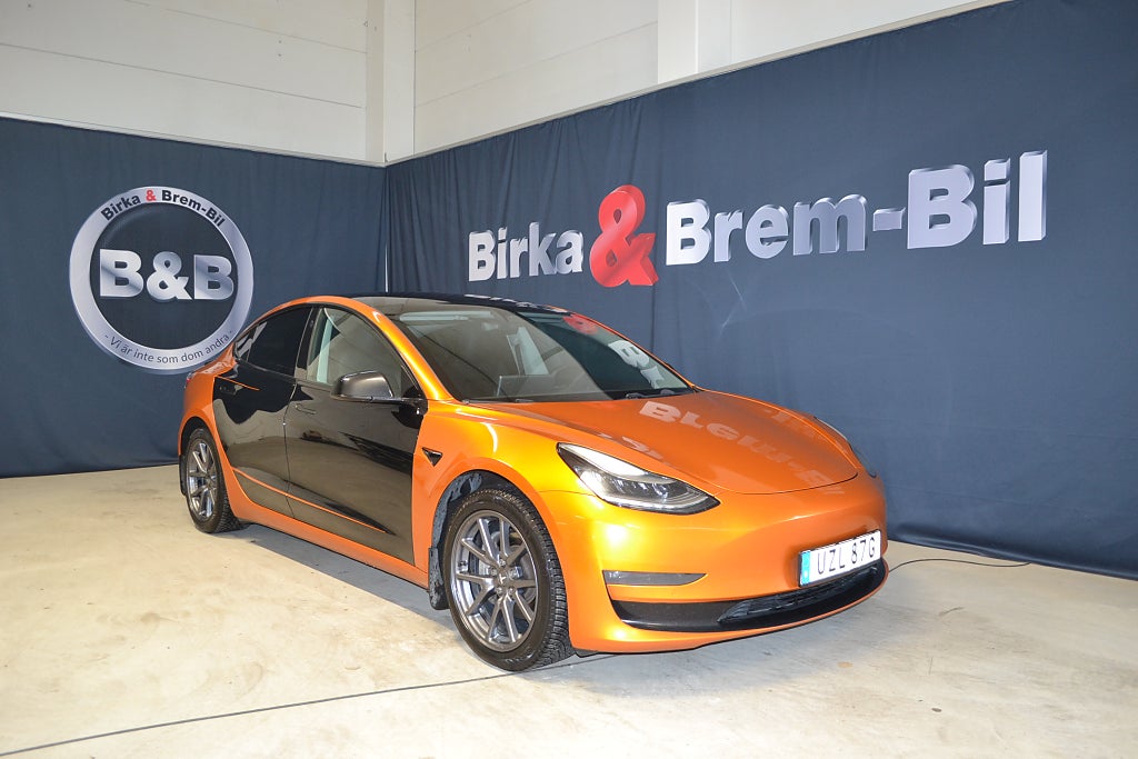 Tesla Model 3 Long Range AWD 440 hk dragkrok 