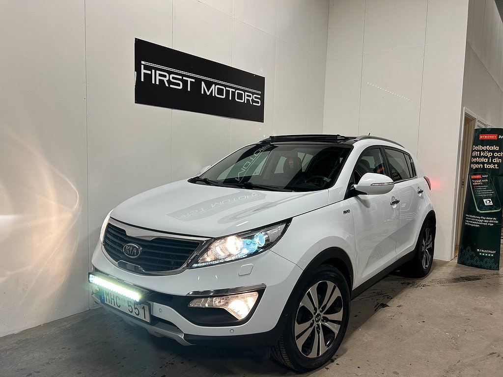 Kia Sportage 2.0 CRDi AWD EX Euro 5/Panorama tak/Två ägare