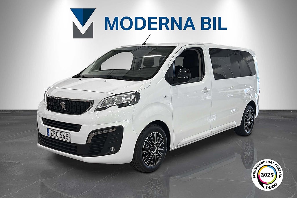 Peugeot Traveller 2.0 144hk Moms 9-sits CarPlay B-Kamera PDC Kamrem bytt