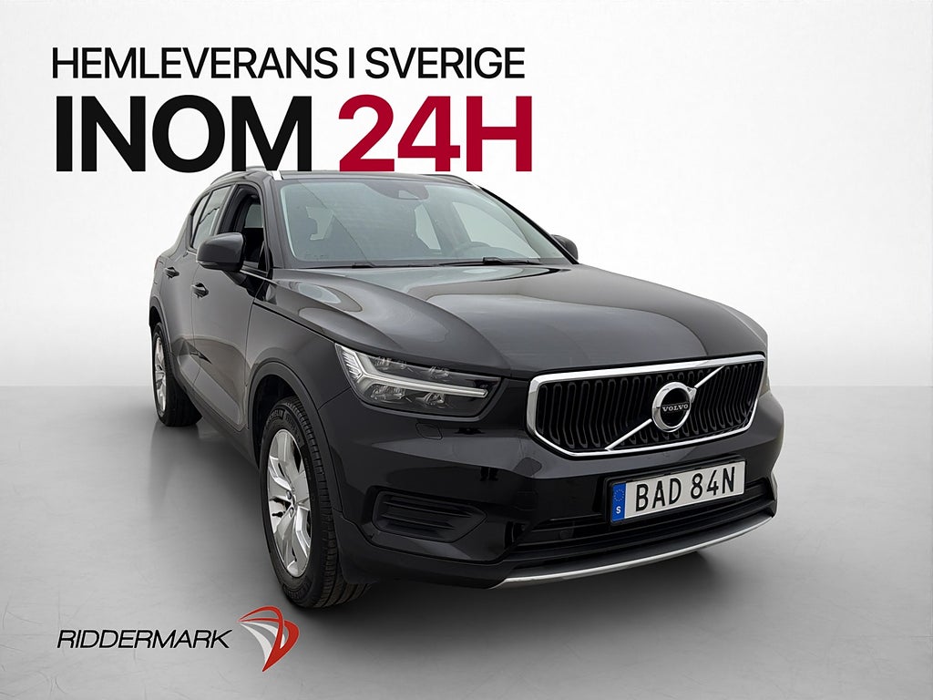 Volvo XC40 T2 Momentum VOC Värmare Rattvärme Carplay