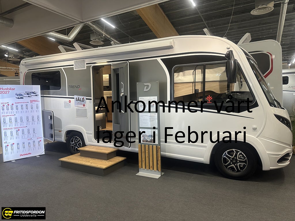 Dethleffs Trend Active I 7027 U-soffa bak