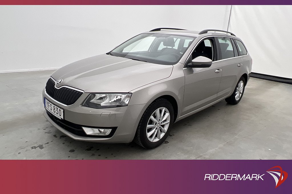 Skoda Octavia Kombi 1.0 TSI 115hk Ambition Sensorer CarPlay