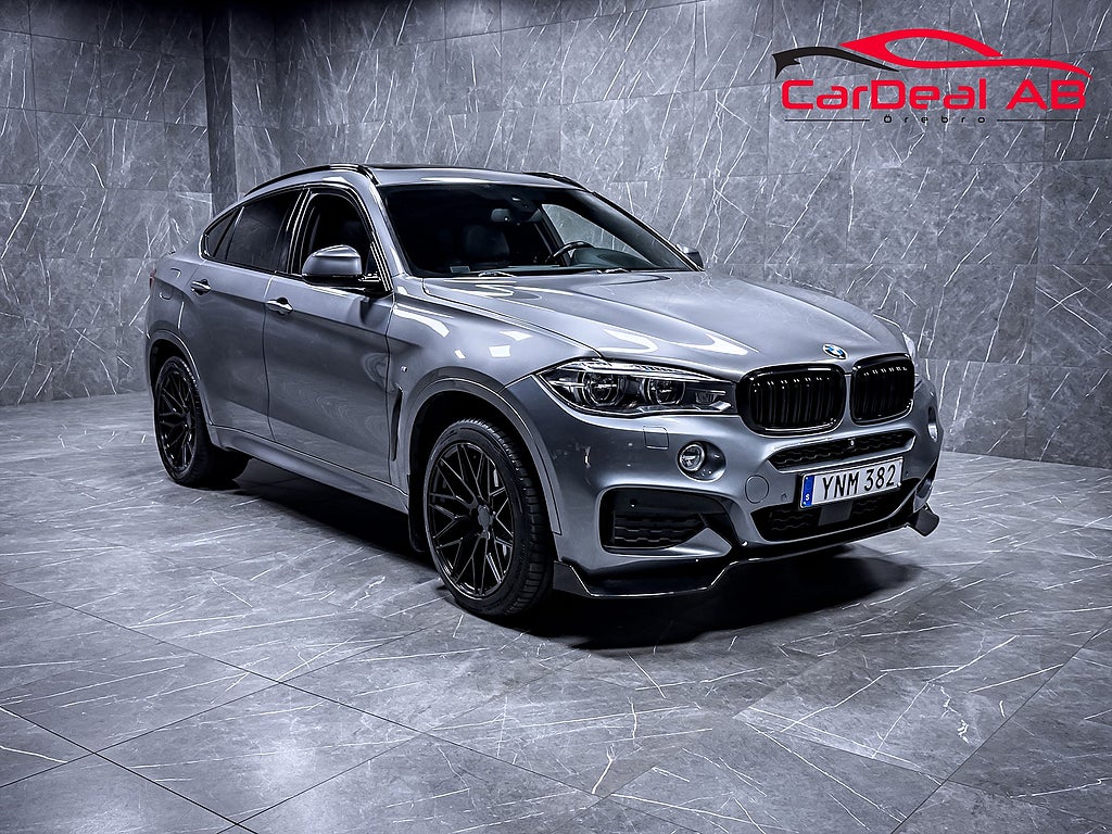 BMW X6 xDrive40d 313hk M Sport Värmare Taklucka 360° *SE SPEC*